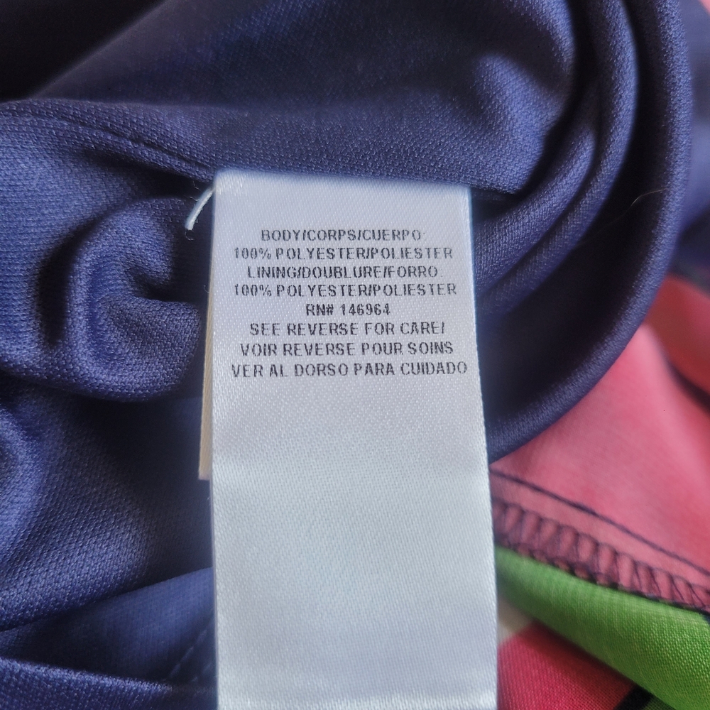 NWT Julia Jordan Vibrant Multicolor Midi Dress Size 16 - Picture 16 of 16